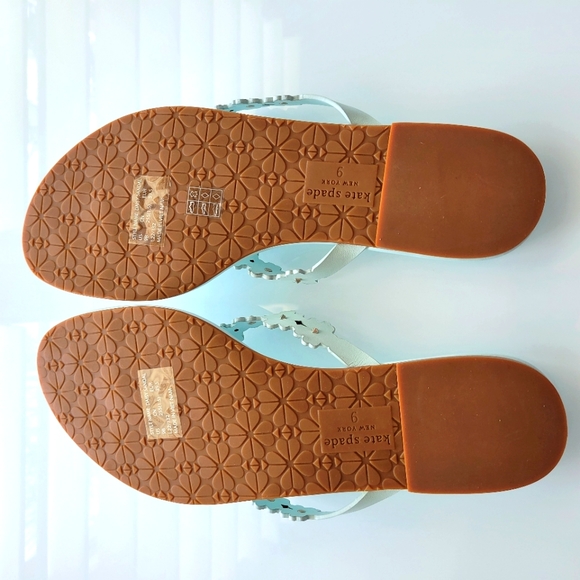 🩵 Kate Spade Daisy Sandals Size 9 - NWOT - Picture 4 of 5